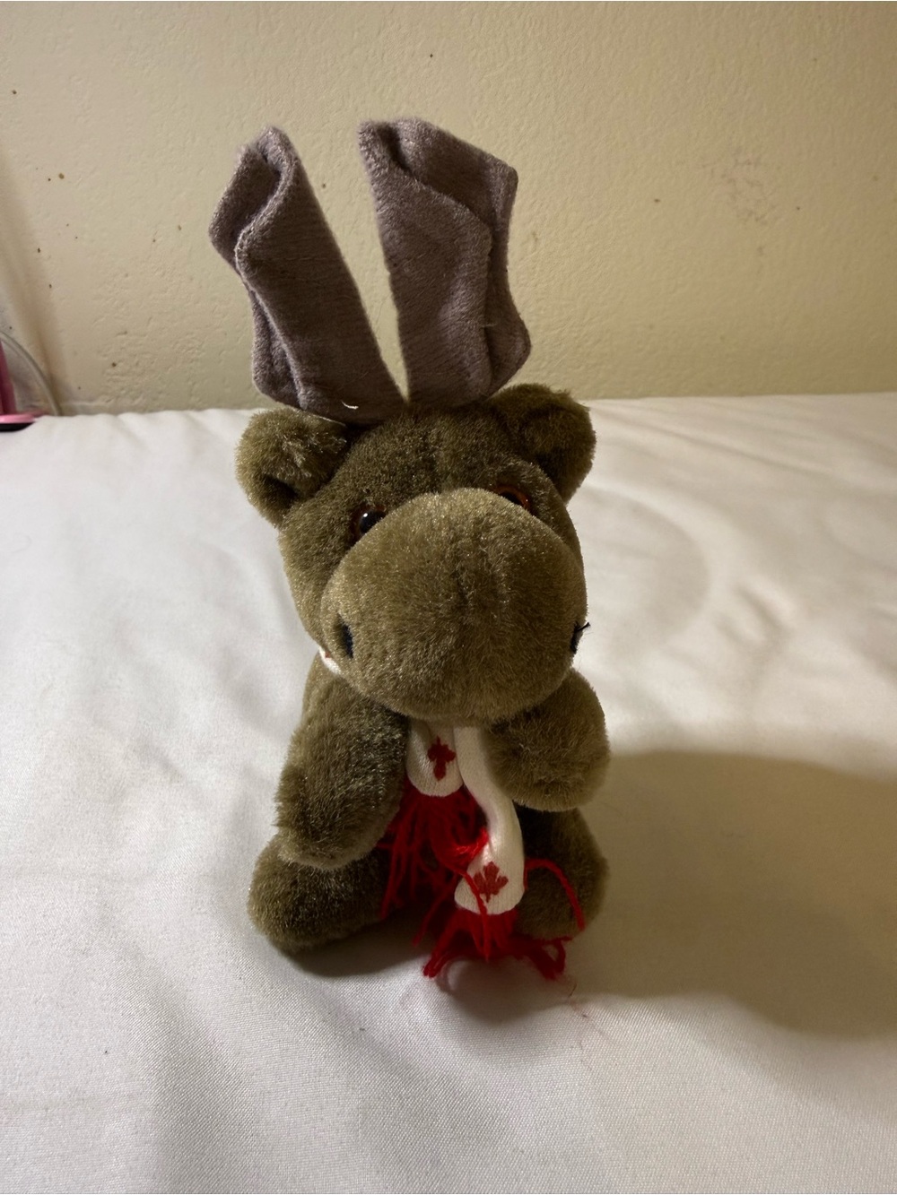 80’s Moody Moose with Canada Scarf